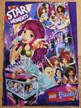 Plakat oryginalny LEGO Friends Star Moments Poznań