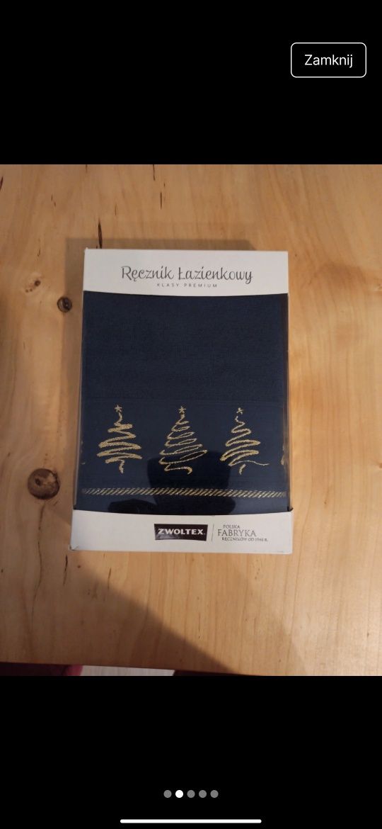 2 ręczniki łazienkowe zwoltex 50*90