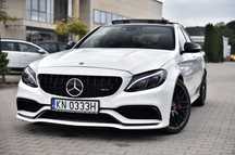 Mercedes-Benz Klasa C Mercedes AMG C63 S Panorama Kamera 360 Super Stan Serwisowany