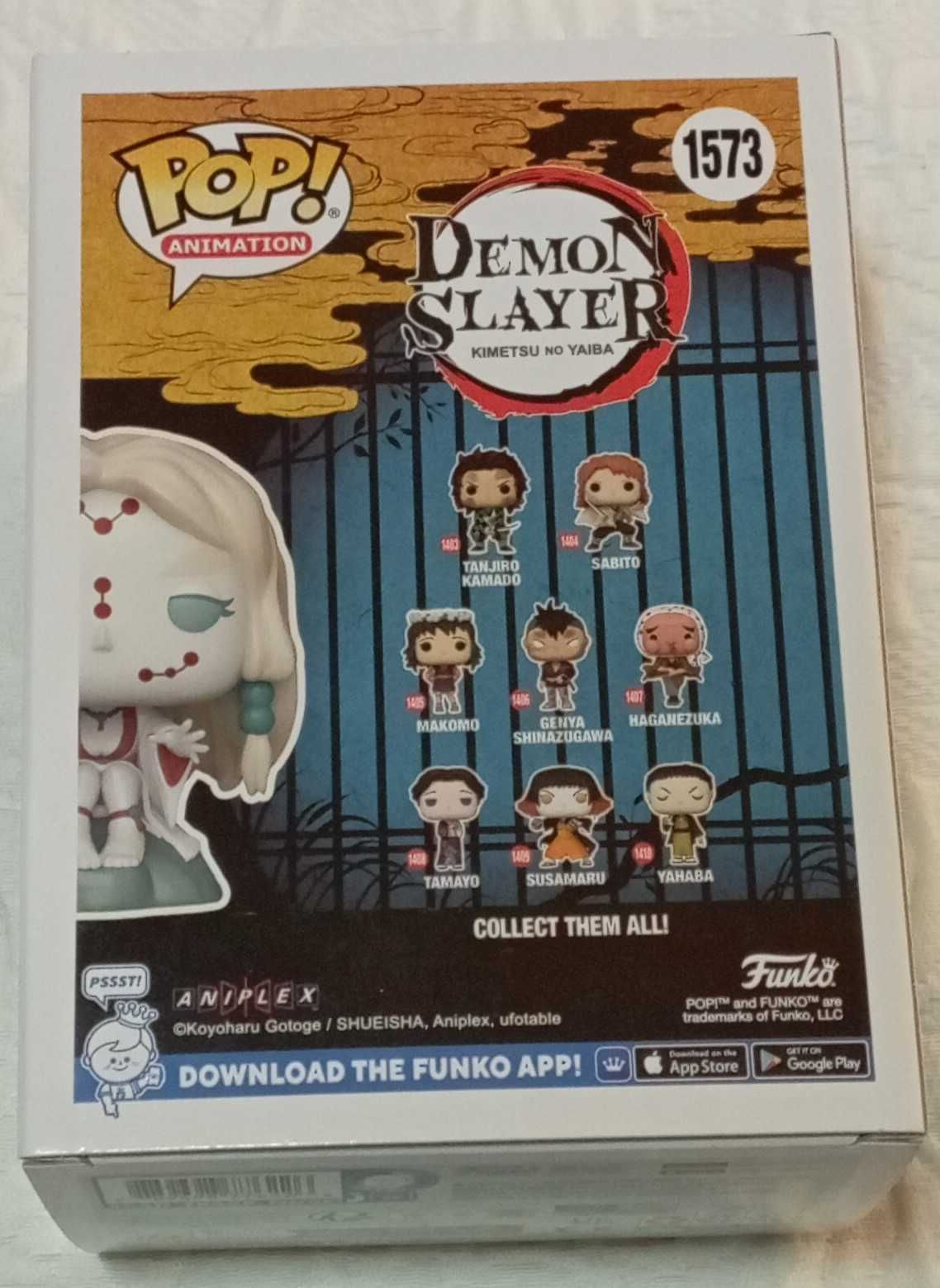funko pop demon slayer 1573 spider demon mother special edition