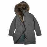 PARAJUMPERS Kurtka Parka Damska z Podpinką Vintage Logowana r. M
