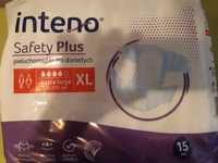 Inteno Safety Plus, pieluchomajtki dla dorosłych, 9 sztuk