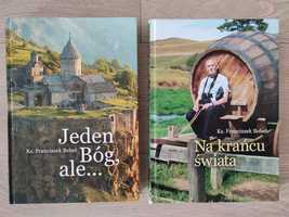 2 książki albumy ks F. Bobel, Na krańcu świata, Jeden Bóg ale...