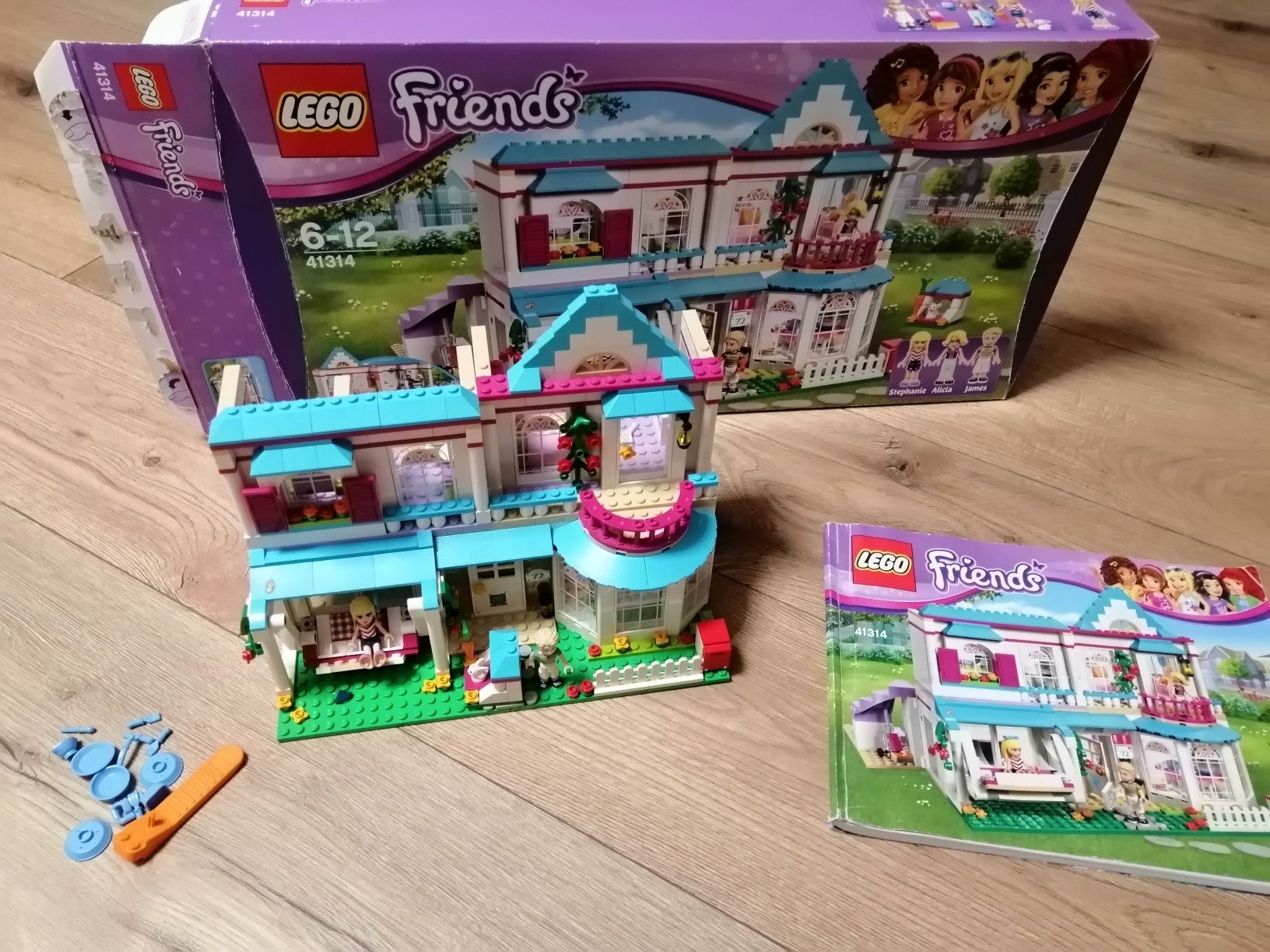 Sprzedam klocki lego friends domek stephanie 41314