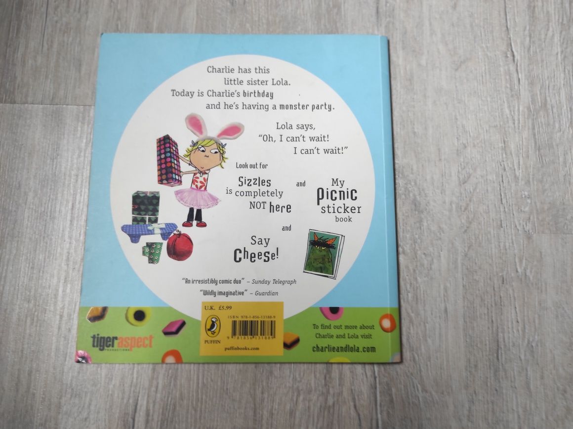 Charlie and Lola książeczka po angielsku