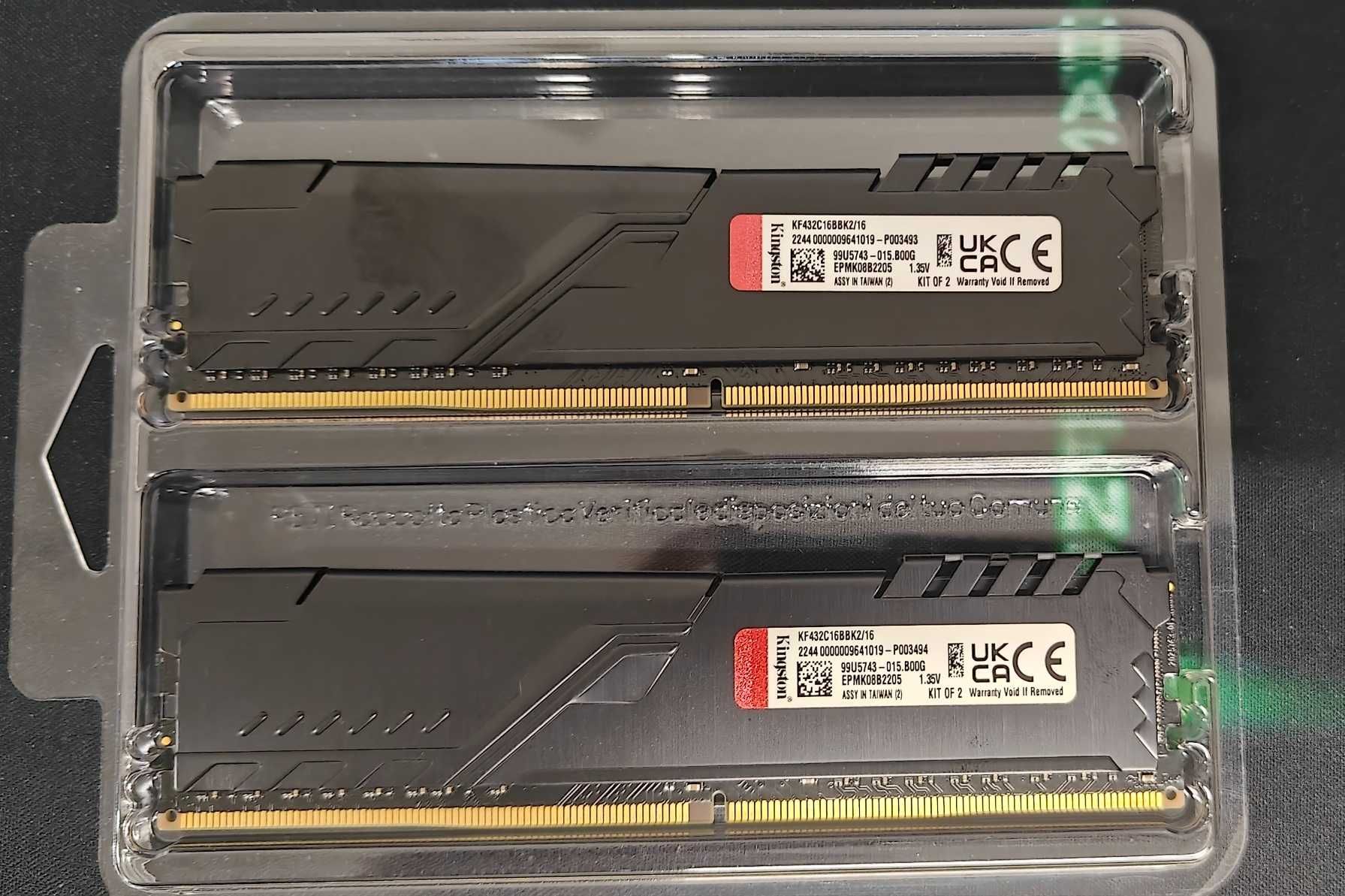 Pamiec RAM DDR4 Kingstone Fury Beast 2 x 8gb