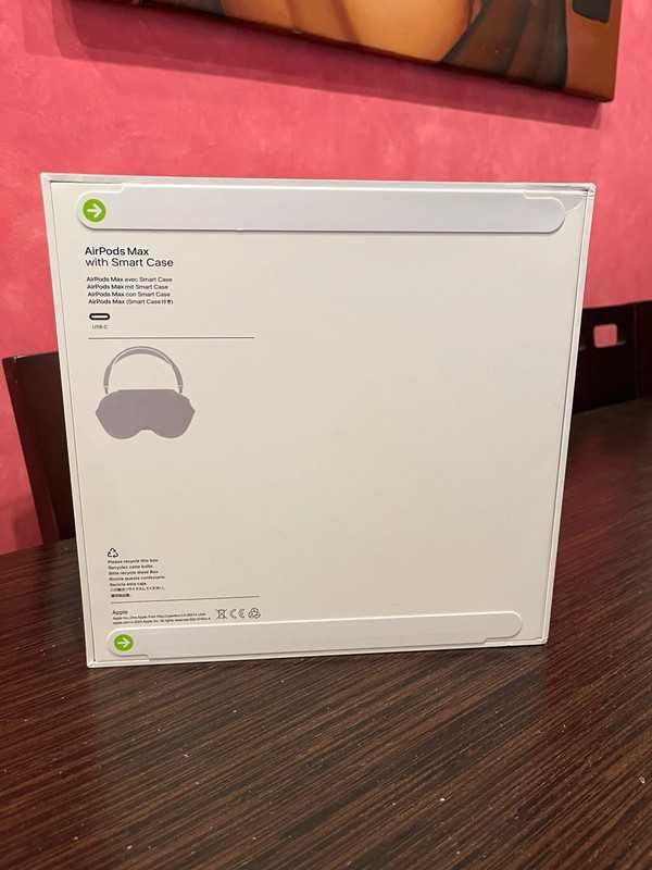 Oryginalne słuchawki Bluetooth Apple Airpods Max Midnight ANC