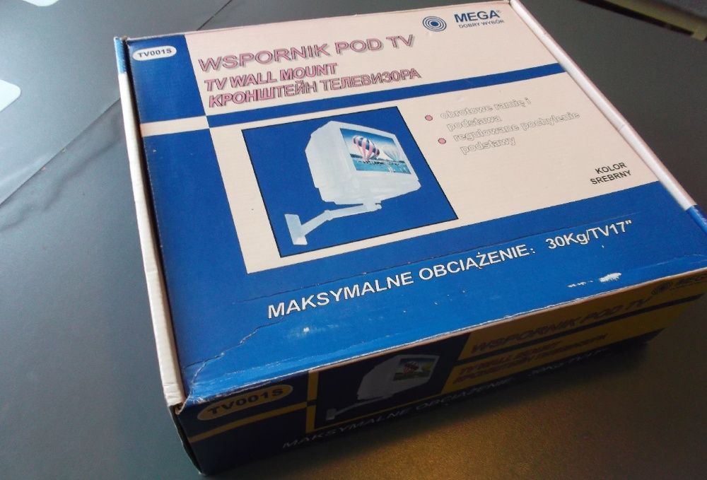 Wspornik przegubowy Podstawa pod TV Telewizor Kolumny Monitor MEGA