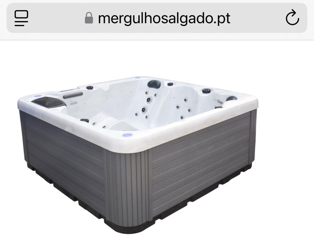 Jacuzzi apenas 5.685,00 ja c  iva Mergulho Salgado Lisboa Cascais