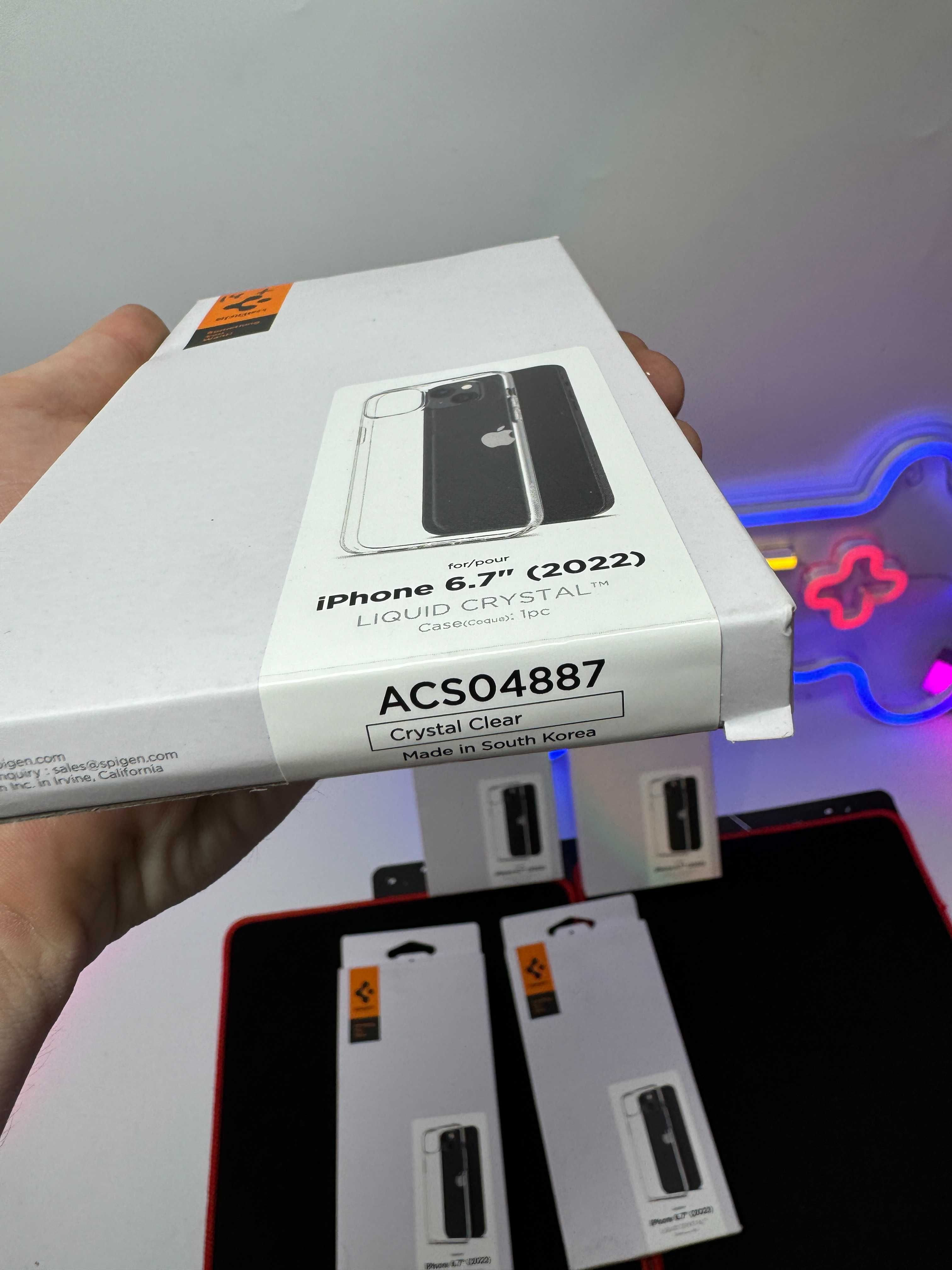 Чохол Spigen для Apple iPhone 14 Plus Crystal Clear (ACS04887)