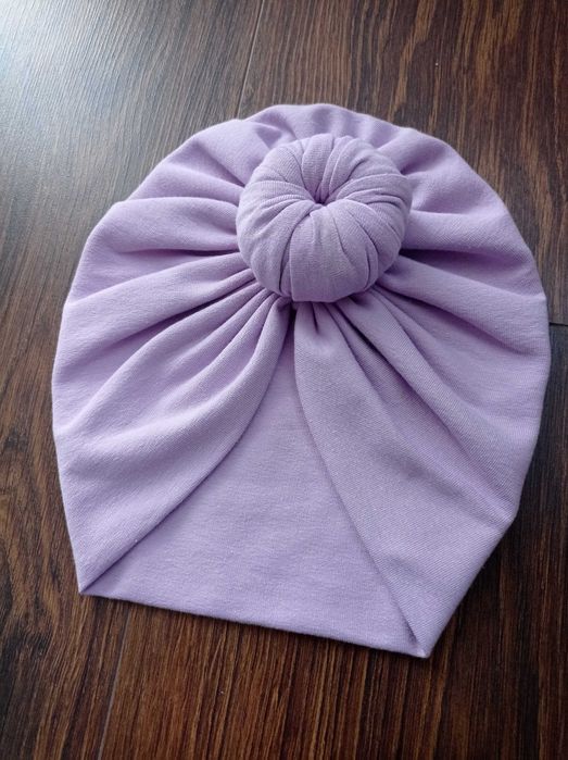 komplet Turban i chusta dla dziewczynki, Handmade