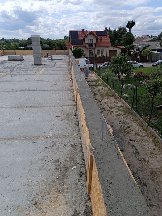 Prace budowlane. Budowa domów