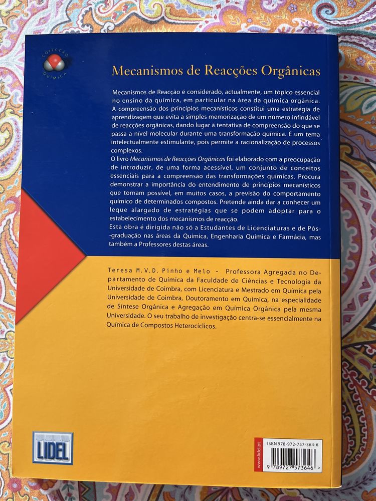 Livro de mecanismos de reacções orgânicas