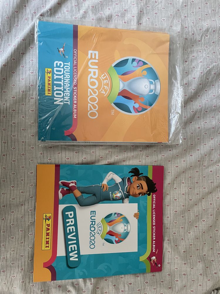 Cadernetas Panini futebol