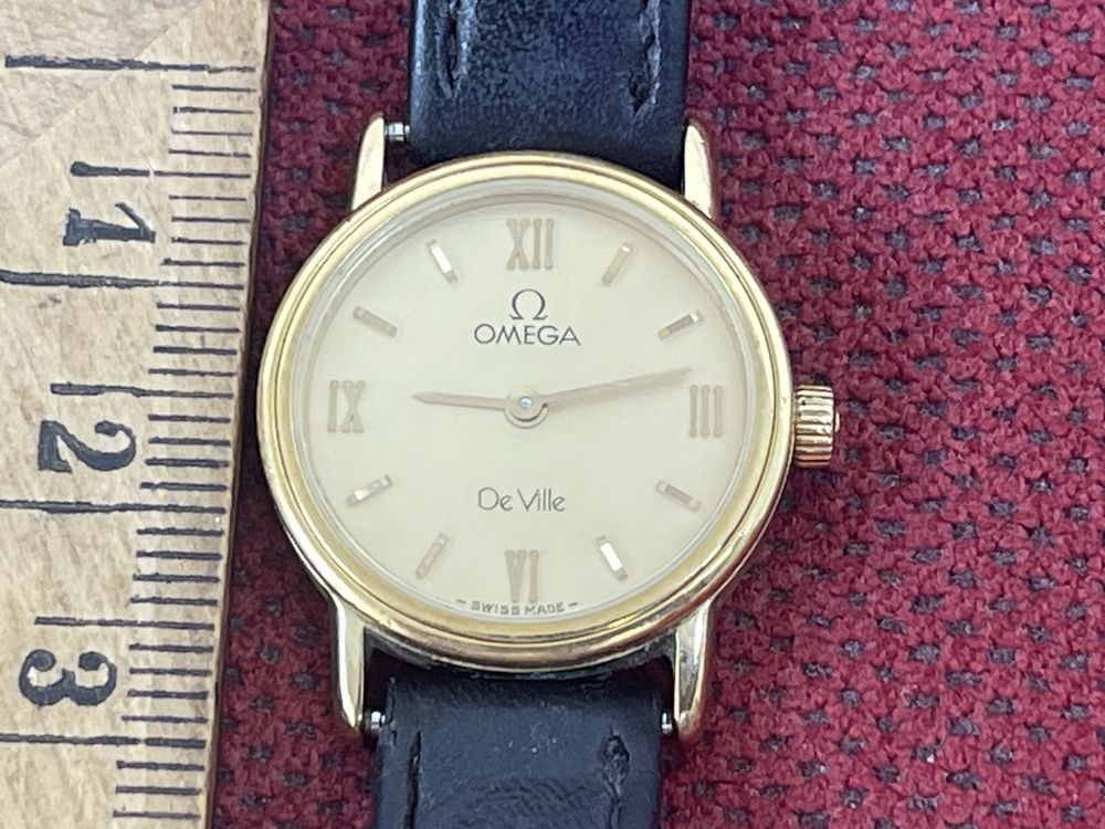 Omega De Viille Damski Zegarek Mechaniczny do Naprawy