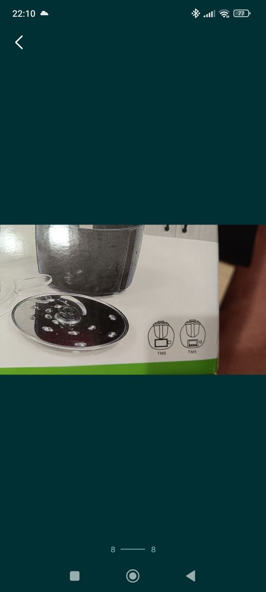 Thermomix Vorwerk TM5/6 zestaw do krojenia i tarcia