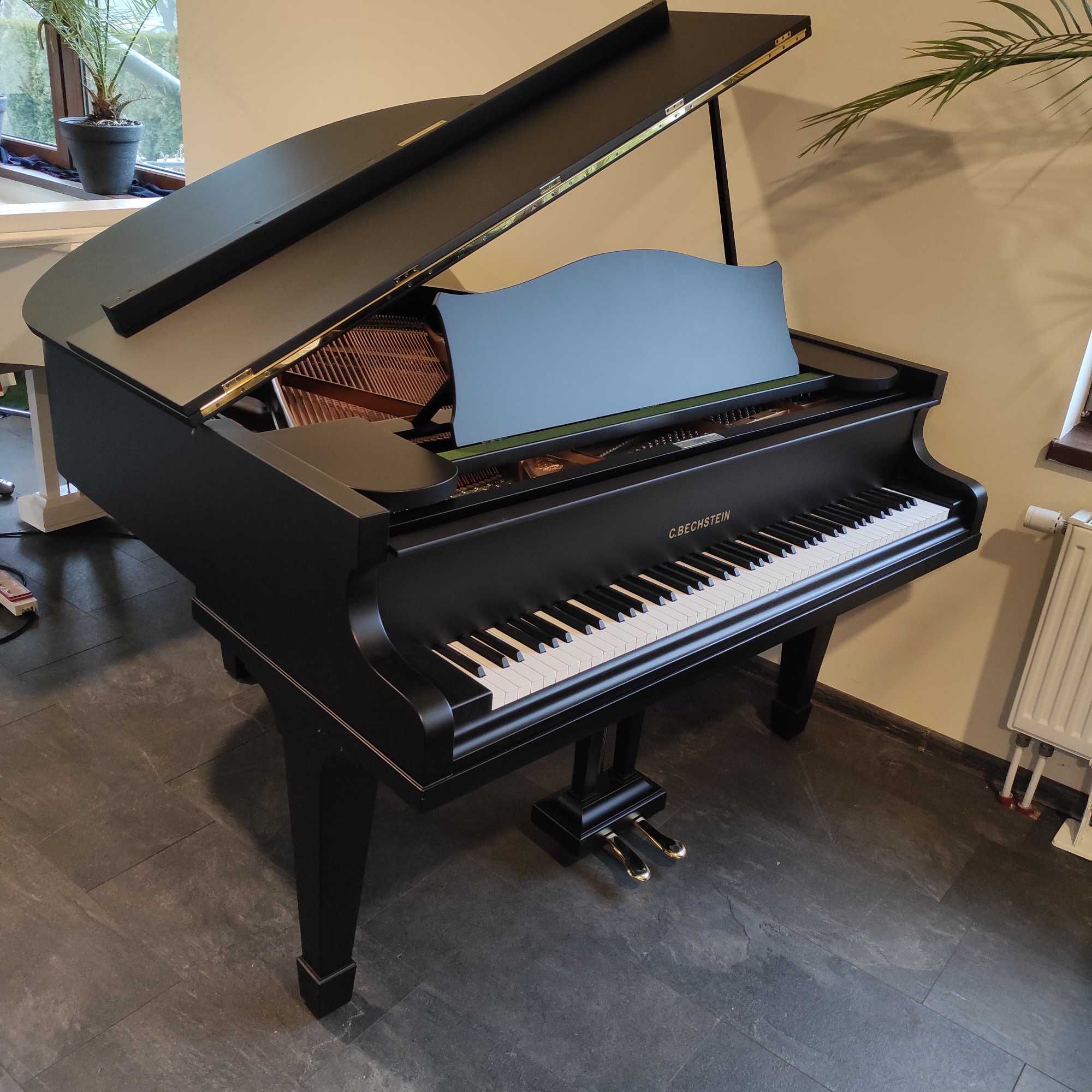 Fortepian C. Bechstein mod 140 po gruntownej renowacji, czarny