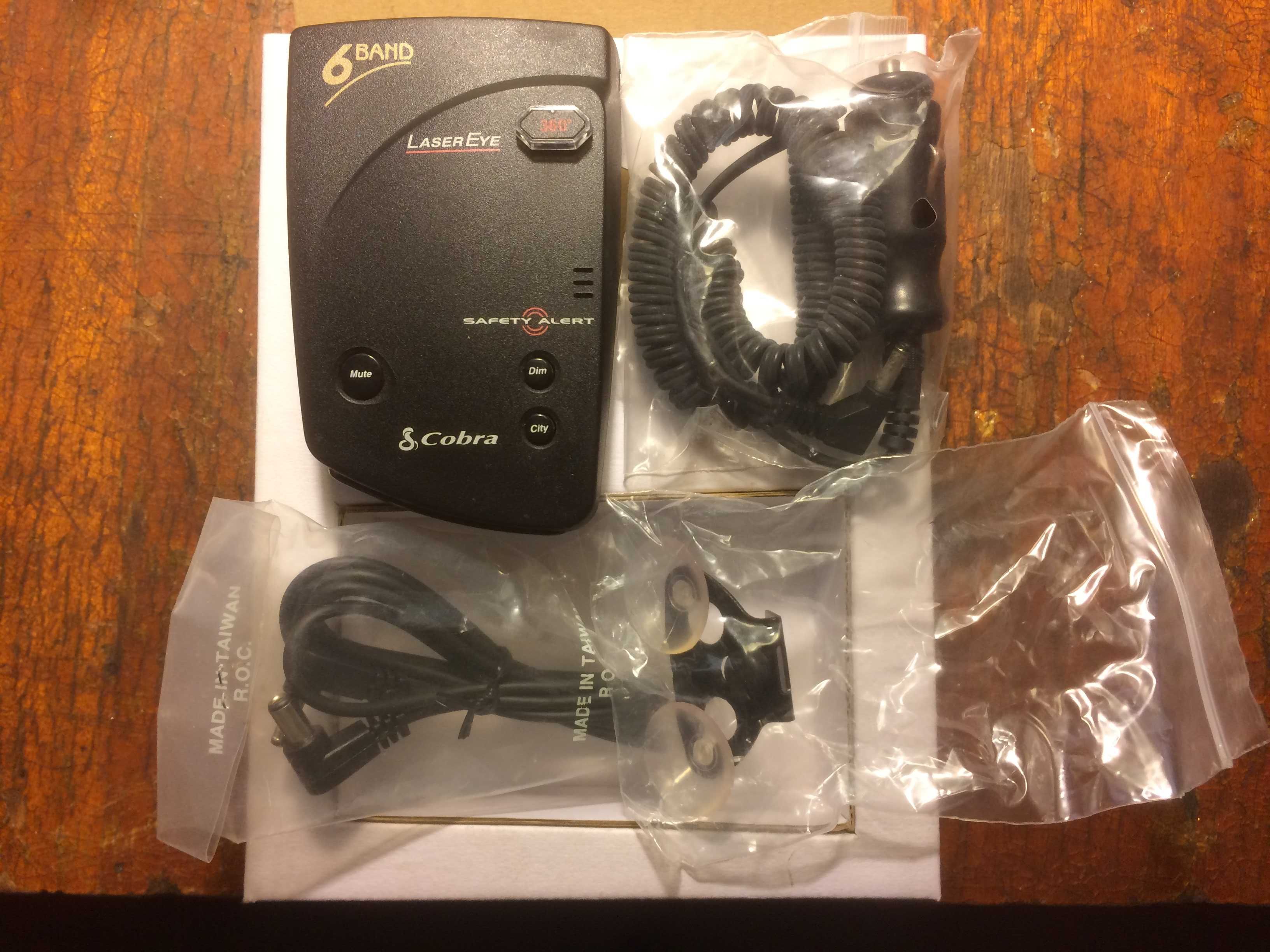 Лазерные радар-детекторы Cobra ESD-6500, Cobra RSA-300 Новые
