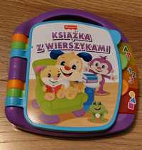 Książka z wierszykami Fisher Price