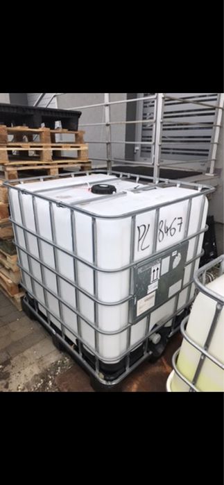 Paletopojemnik jak nowy mauser 600l  1000l transport wysylka