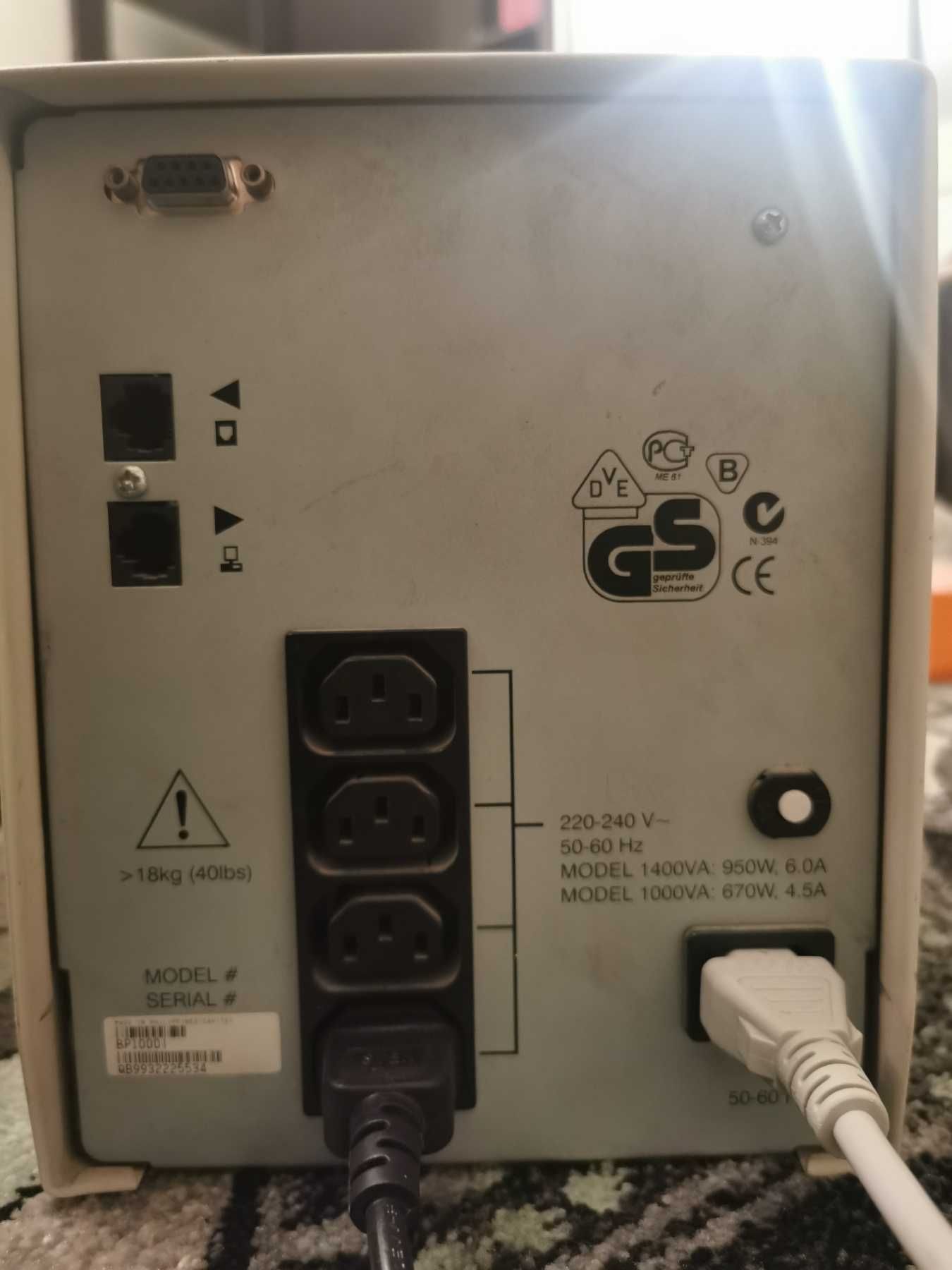 APC Back-UPS Pro 1000