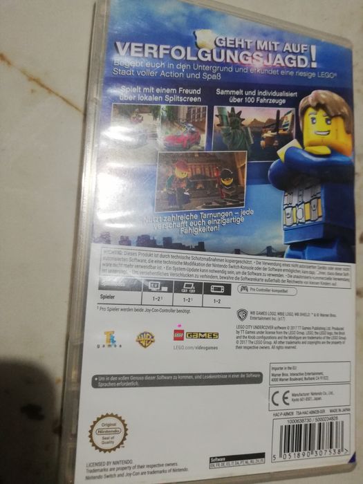 Lego City UnderCover Nintendo Swith