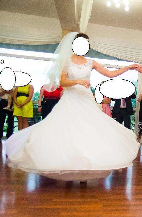 Suknia Ślubna model Sasso Karina Gratis Welon