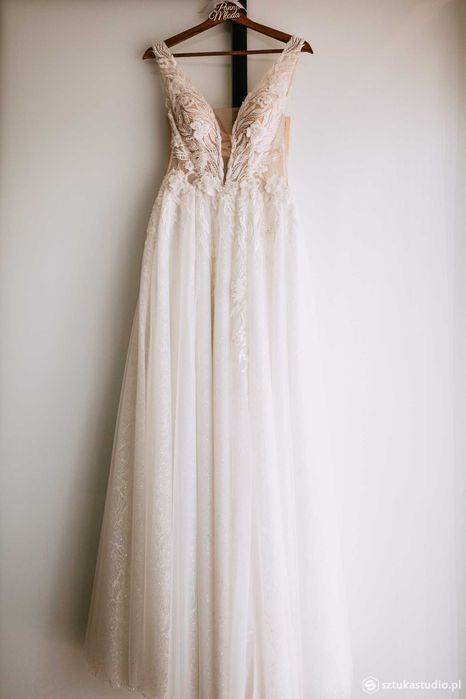 Suknia ślubna- boho/romantyczna