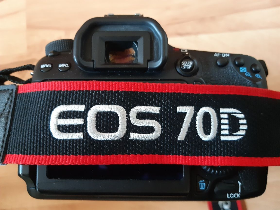Aparat lustrzanka Canon eos 70d body