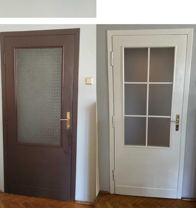 Renowacja drzwi mebli blatów schodów i stołów - odnawianie mebli