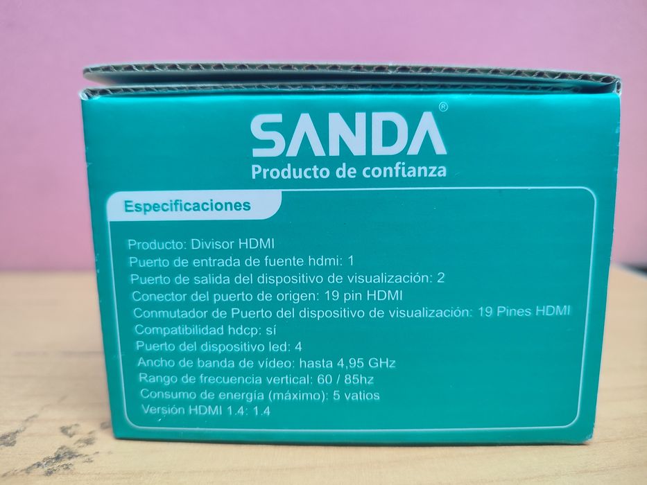 HDMI Splitter with 2 Output Ports64284412120195121