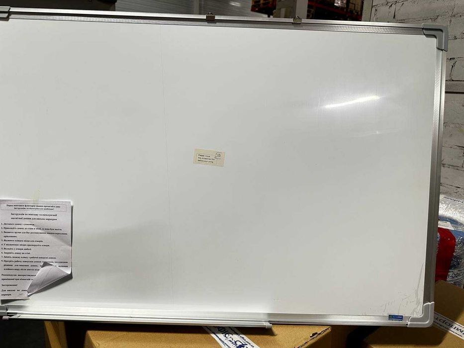 Дошка офісна шкільна для малювання маркерами Buromax 60*90 см