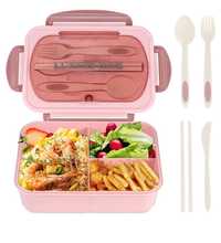 Ланч бокс с приборами 1.2Л Lunch Box 22*16*8см  LY-457