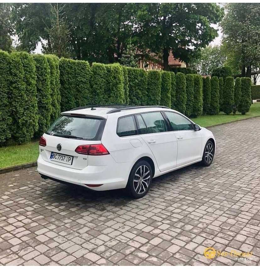 Прокат,оренда авто, подобово, Тернопіль Укр-прокат VW Golf 7 variant