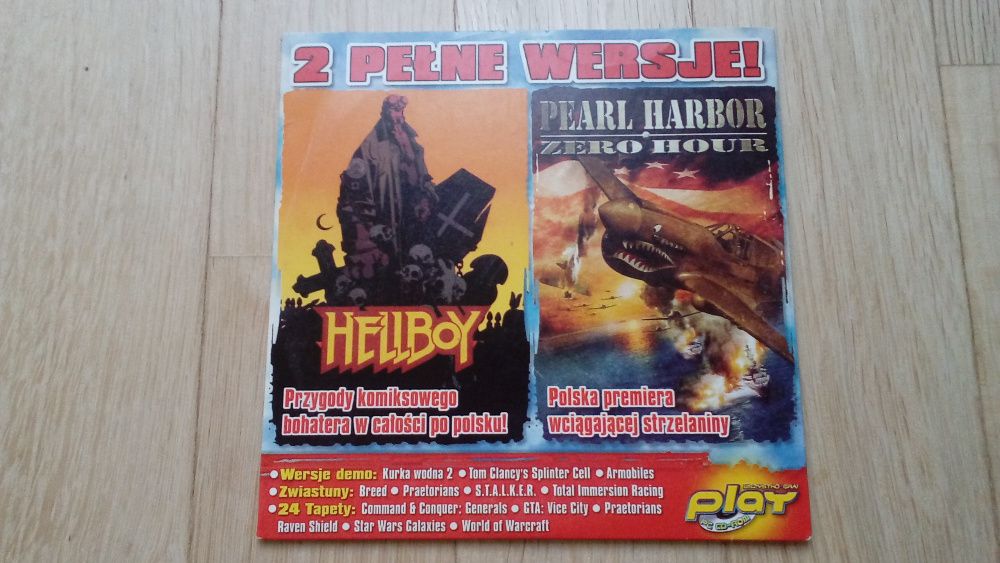 Gry Hellboy, Pearl Harbor:Zero hour i Wizardy 7:Gold