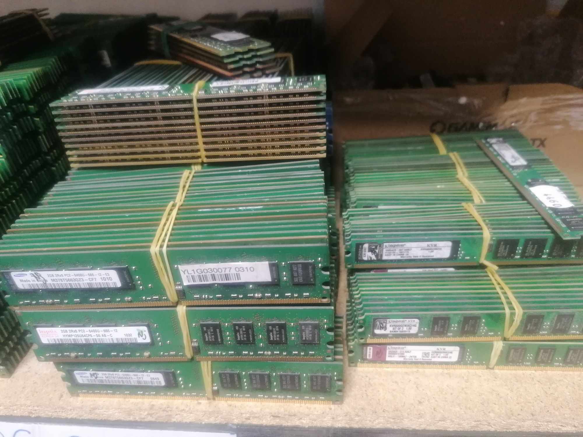 Sale! RAM DDR2 2Gb Kingston,Hynix,Elpida,Nanya,Elixir 667/800/1066 Мгц