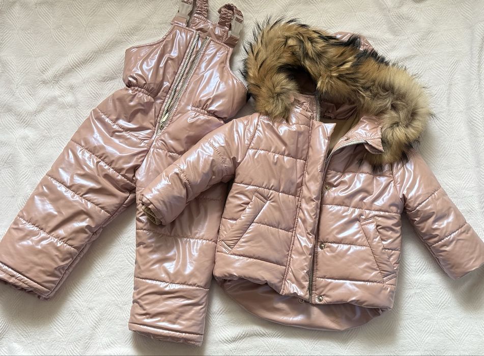 Зимовий комбез на дівчинку