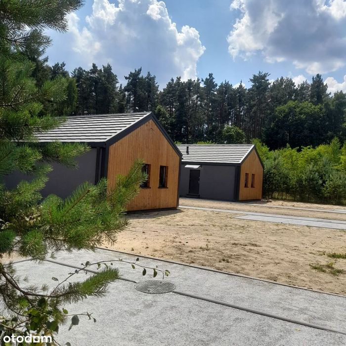 Domy jednorodzinne przy lesie z działkami po  800 m2 - Dolina Baryczy