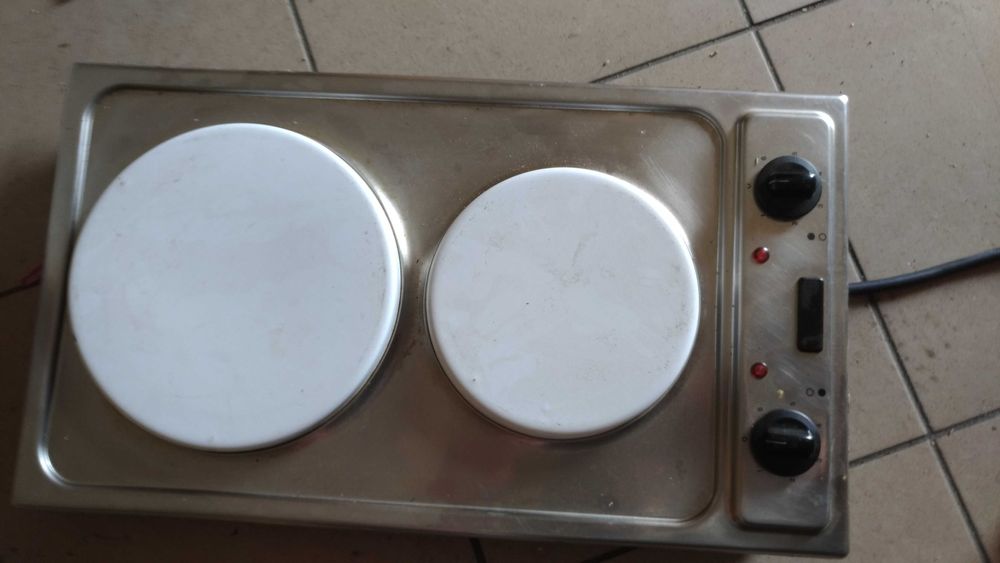 Płyta elektryczna dwupalnikowa do zabudowy