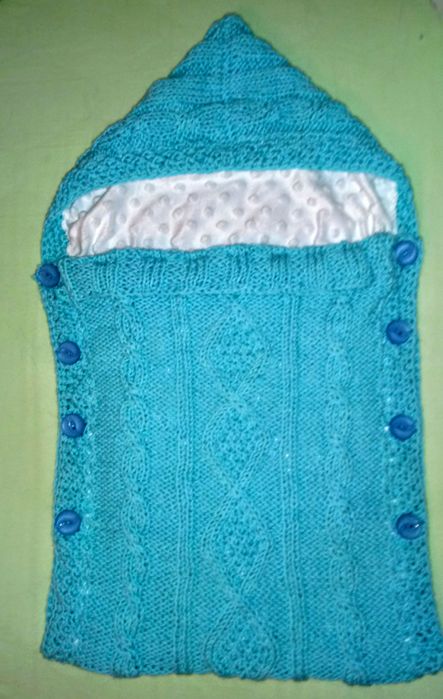 Bawełniany spiworek do wózka ( gondoli) Handmade