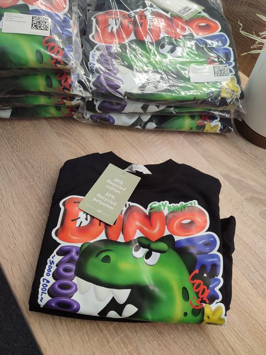 Спортивний костюм, комплект в стилі кежуал H&M, двонитка тонкий