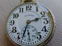 Amerykański kolejowy zegarek kieszonkowy, 1928 Illinois Bunn Special