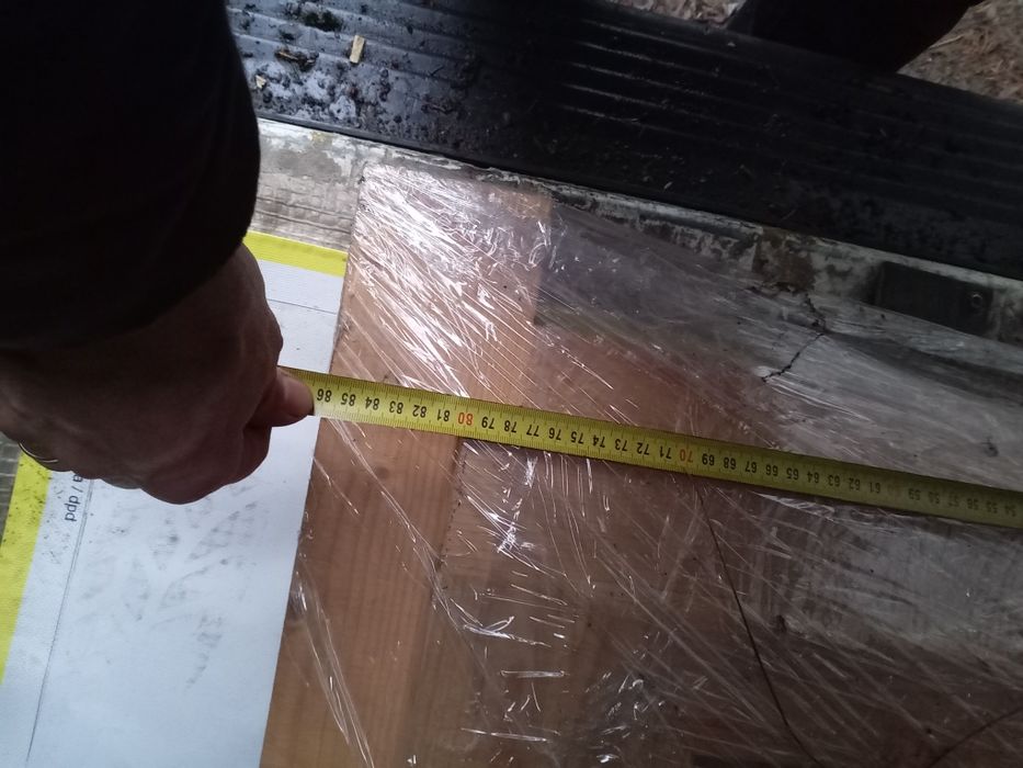 Okno drewniane 2 szybowe do altany, domku