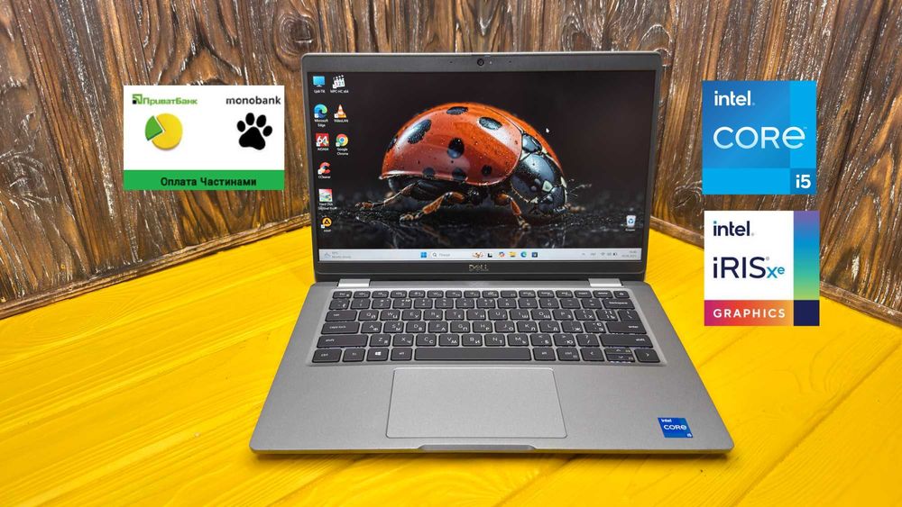 Надійний Офісний Ноутбук Dell Latitude 5320 /13.3"/i5-1145G7/Iris XE
