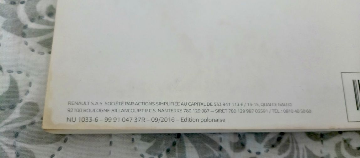 Instrukcja obsługi Renault Master