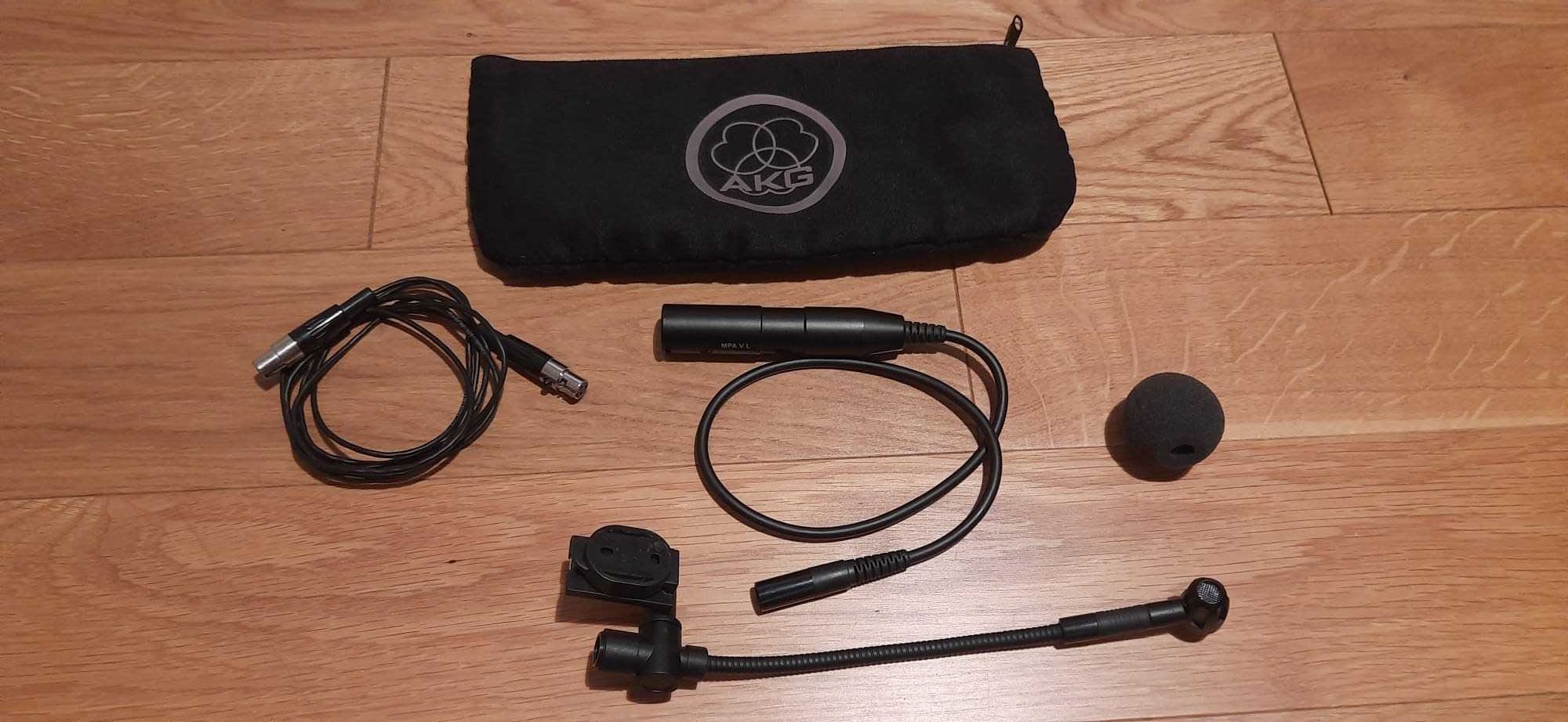 2x Mikrofon AKG C516 ML +  2x Phantom power adapter AKG MPA V L