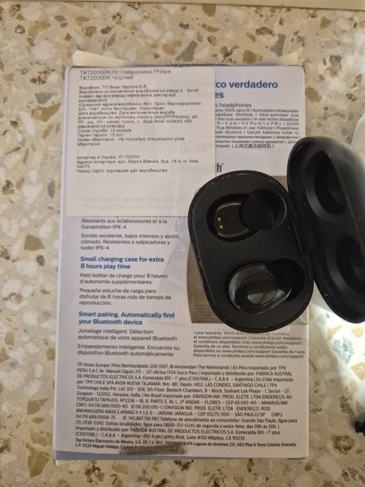 Футляр/кейс до Philips TAT2205 та правий навушник