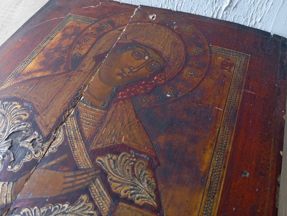 Ikona prawosławna 38,5 cm x 32 cm