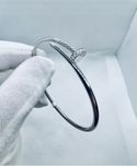 Золотой браслет Cartier Juste un Clou small. Белое золото 750 проба.