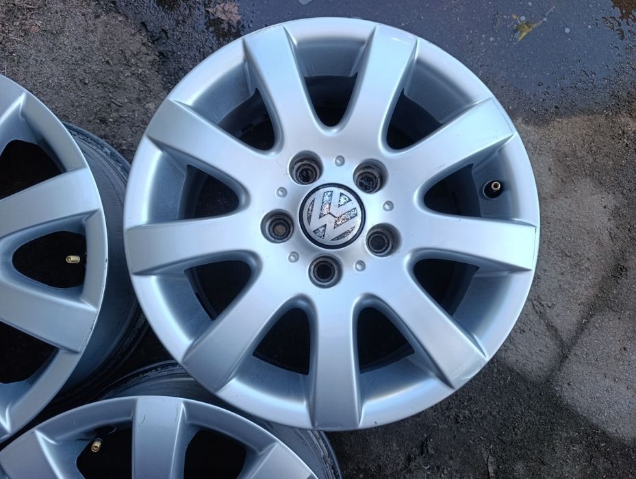 Диски литі r15 5*112 оригинальні Vw T4 Caddy Jetta Golf Touran Sharan